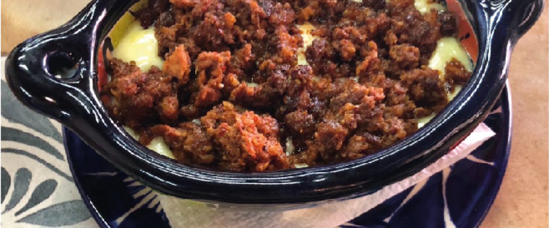 chorizo y queso